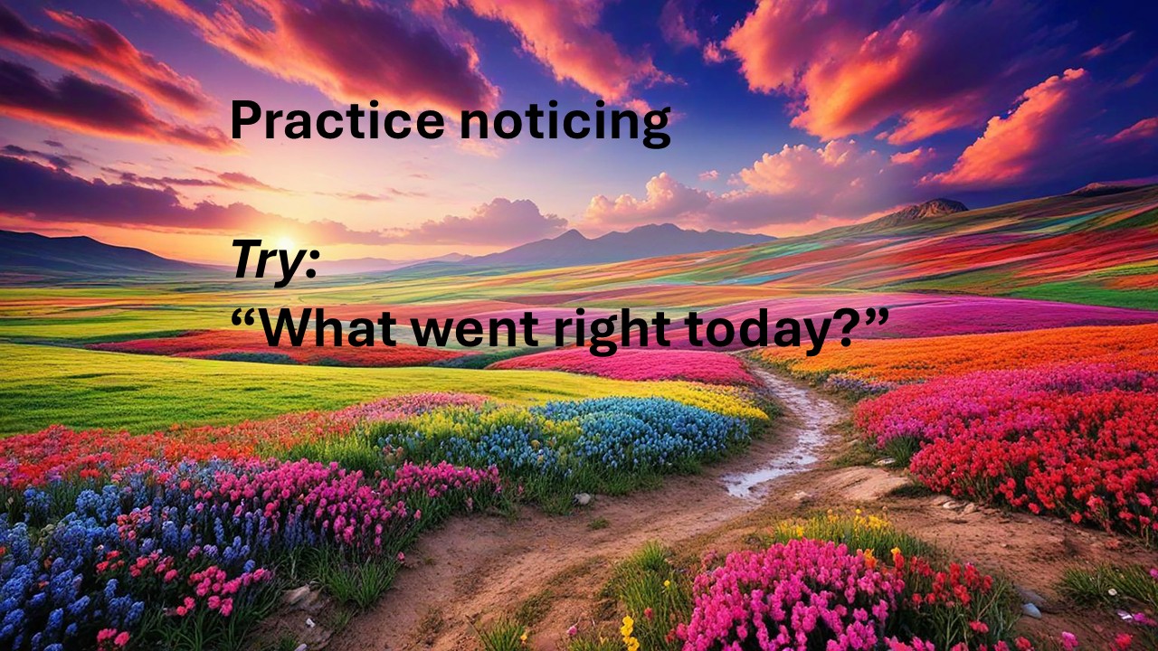 NOTICING
